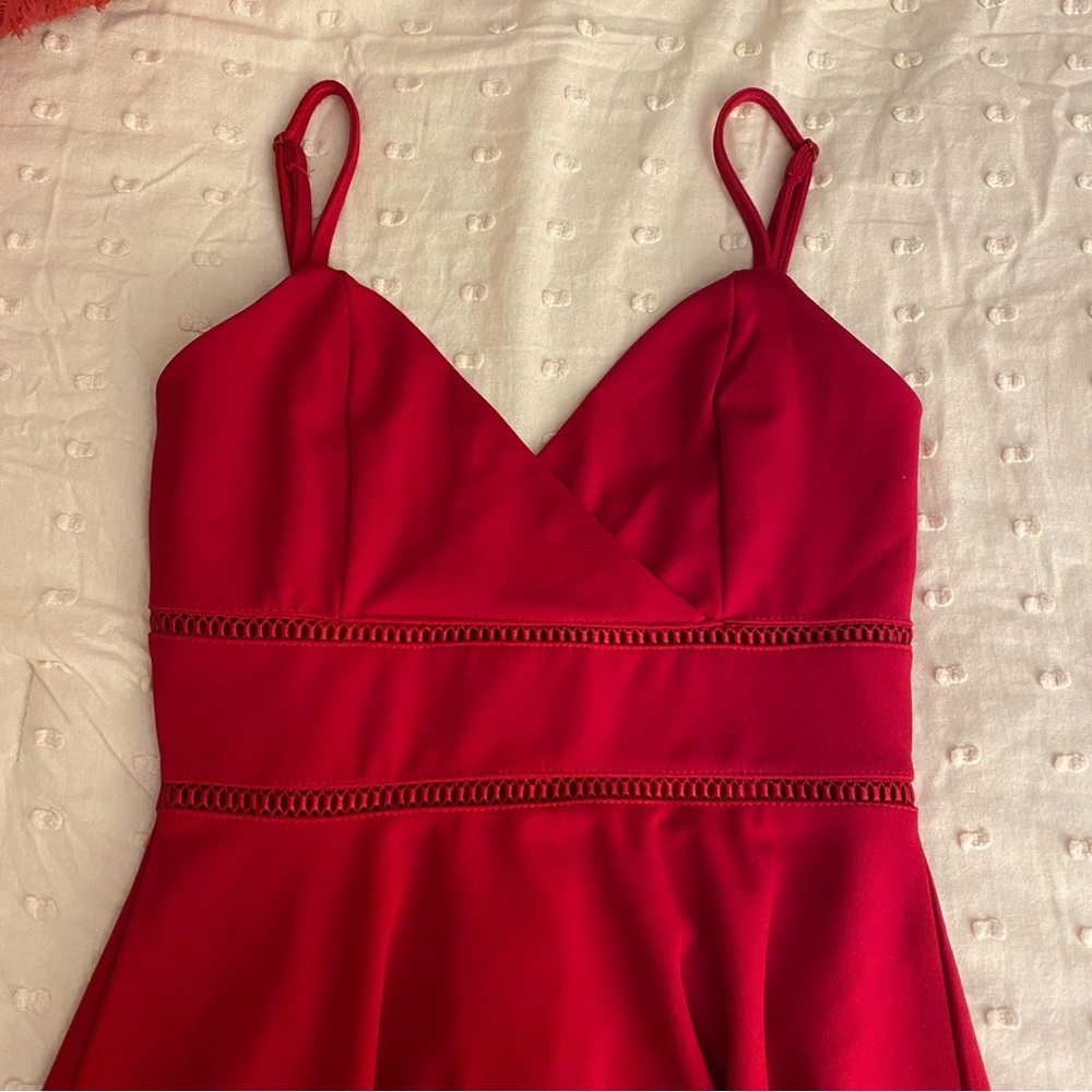 Red Cocktail Dress